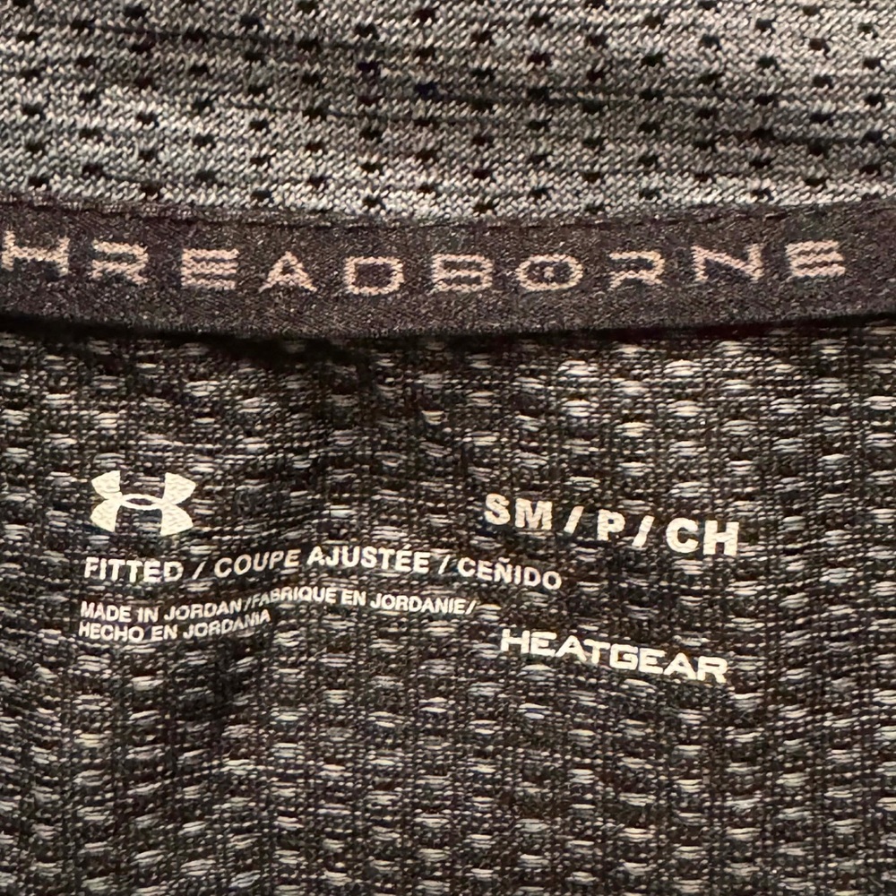 Under Armour Black and Gray Threadborne Pullover … - image 3